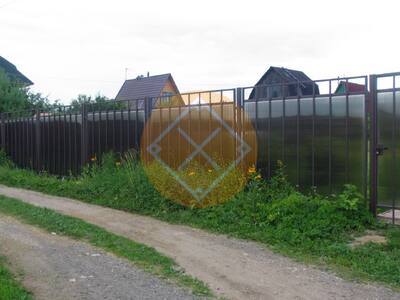 Сварной металлический забор с воротами и калиткой